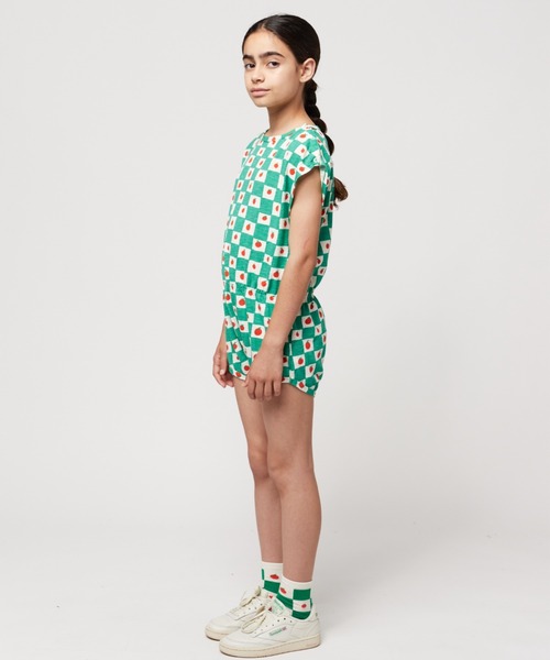 セール】BABY STRIPED VELVET OVERALL（つなぎ/オールインワン