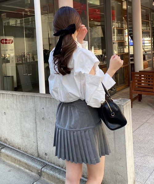 one after another NICE CLAUP シャツ ブラウス 肩あきマルチ
