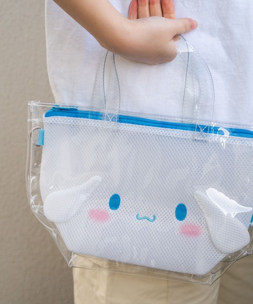 sanrio（サンリオ） バス トイレ 「 」 クリアサウナバッグ メッシュ