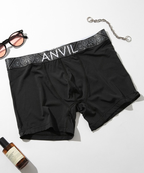 anvil ボクサーパンツ 「ANVIL」 ナイロンペイズリーベルト