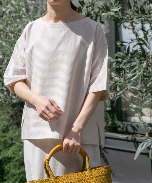 FORK&SPOON ブラウス シャツ FORK＆SPOON シャドウラインプル