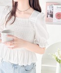 ブラウス シャツ 「mily bilet」イン...の詳細画像1