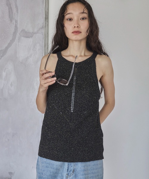 タグ付き未使用品 allureville ボートネックニット 裾スリット 派手 Amazon | [SHUMING]ニット ボーダー柄 透かし編み ボート