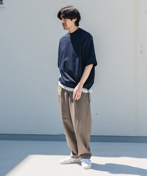 URBAN RESEARCH DOORS tシャツ URD Drawstring Short-sleeve T