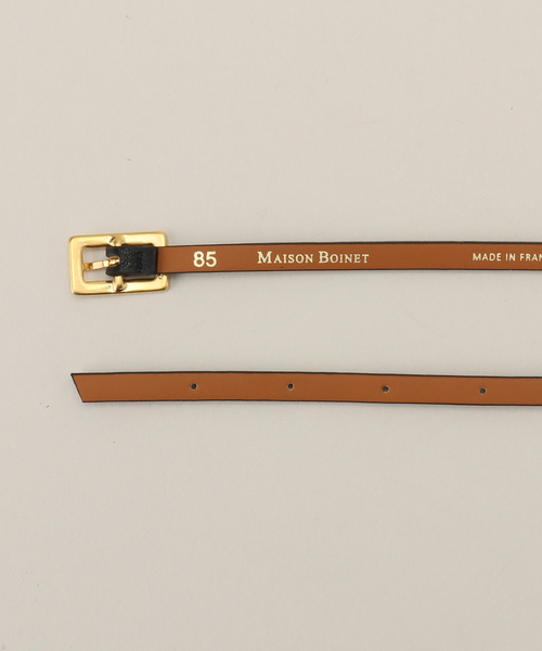 MAISON BOINET ベルト BOINET（メゾンボワネ） チェーンホソ
