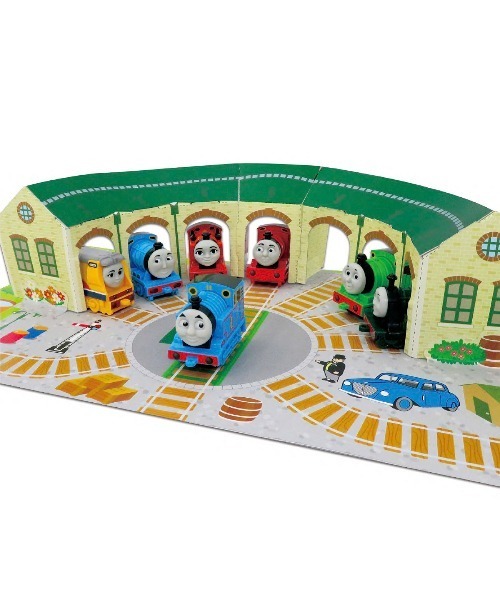 MARUKA（マルカ） おもちゃ 「きかんしゃトーマス」ティドマス機関庫の