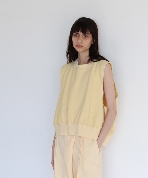 DRESSLAVE（ドレスレイブ） ノースリーブトップス 38 イエロー 