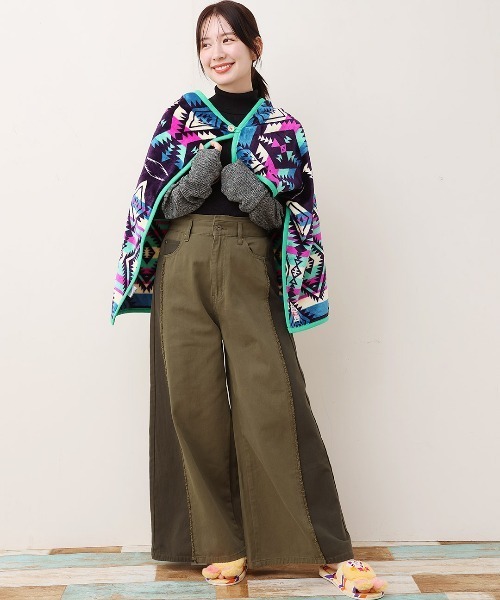 レインボーブランケット　CHIKUASA22 チチカカ（TITICACA） ブランケット カラフルブランケットS 70cm