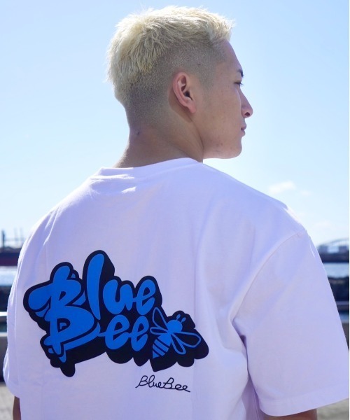 訳あり激安 DIOR シンプルBeeブルーシャツ Blue Bee tシャツ 「BlueBee