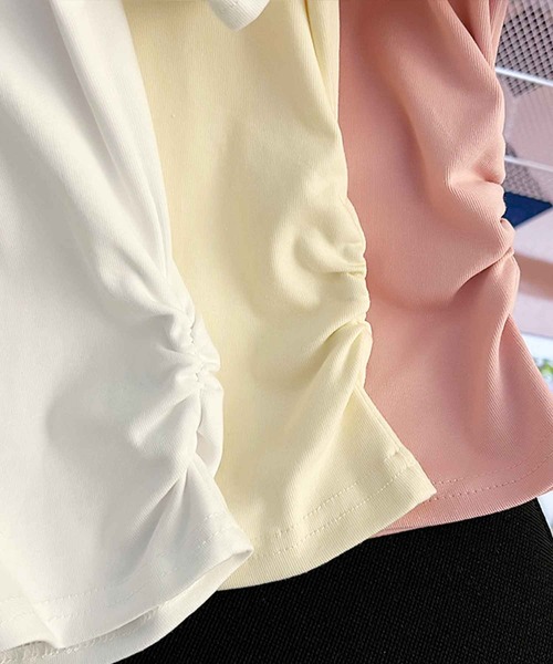 frunco tシャツ 半袖 「ZOZO限定」ハート刺繍襟付きTシャツ レディース