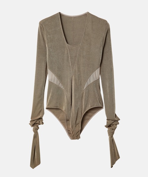 tシャツ プランジングネックラインボディスーツ / Plunging Neckline Body Suit レディース IRENE tシャツ プランジングネックラインボディスーツ