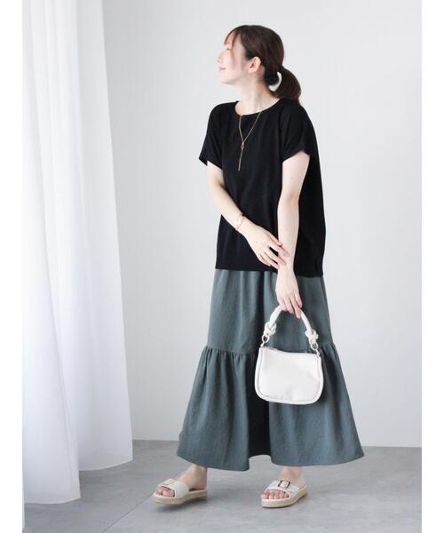 ❑*❒様 5/10まで最終値下げ！　sauter ソテ　ティアードスカート Te chichi TERRASSE スカート サッカーティアードスカート : ZOZOTOWN