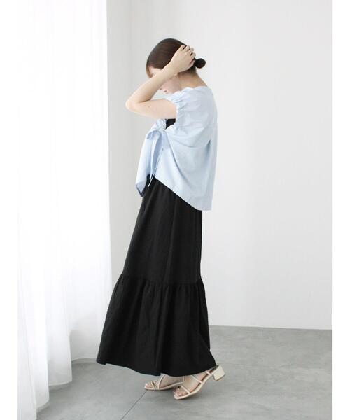 Te chichi TERRASSE スカート サッカーティアードスカート : ZOZOTOWN