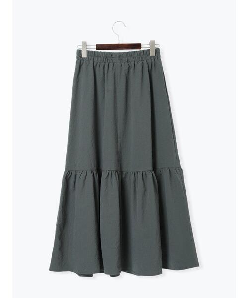 Te chichi TERRASSE スカート サッカーティアードスカート : ZOZOTOWN