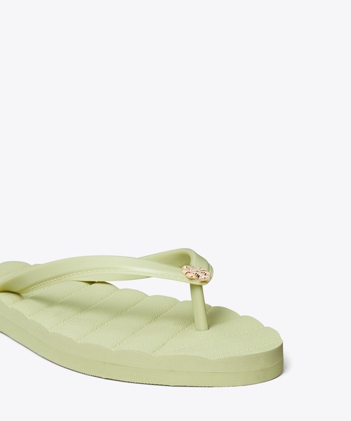 爽やかかわいい◎【Tory Burch 】キラ パッド入りビーチサンダル TORY BURCH サンダル キラ ビーチサンダル レディース