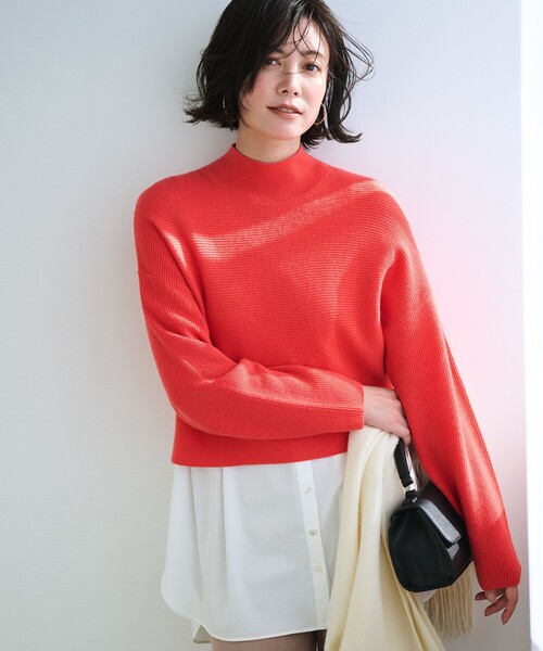 23区（ニジュウサンク） ニット セーター 「洗える」レイヤードコンビ