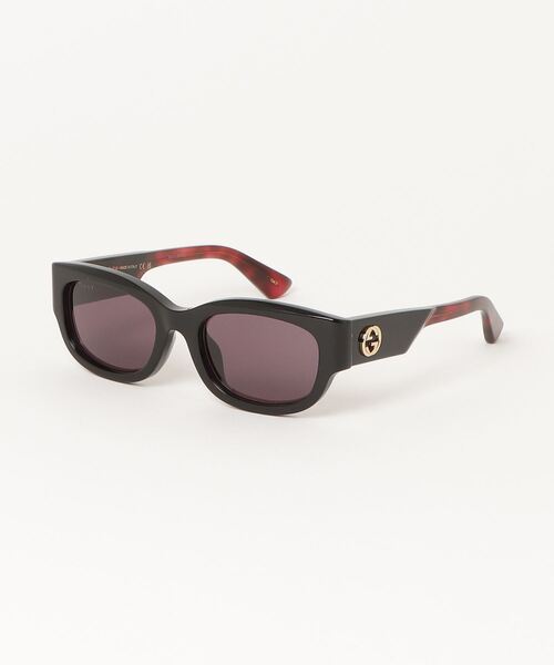 GUCCI オーバルサングラス GUCCI EYEWEAR オーバルフレーム アセテート サングラス | NET-A