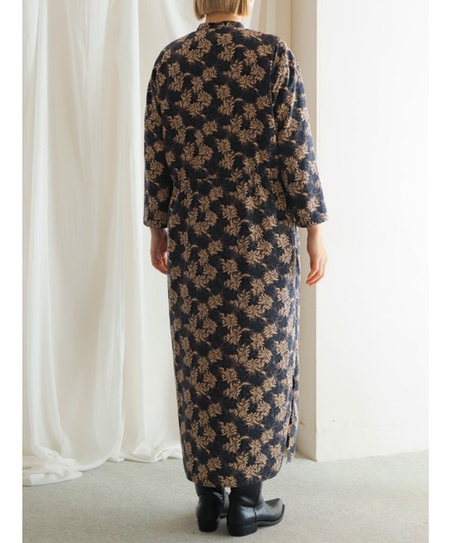 FIL DE FER（フィルデフェール） ワンピース ドットフラワー スタンド