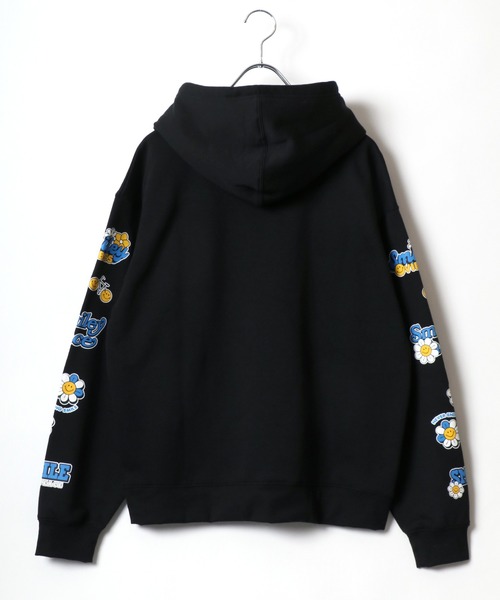 smaily出品 SMILEY FACE パーカー 2024AW FACE/スマイリーフェイス 裏起毛