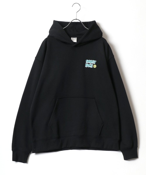 MONCLER スマイリーフェイス トレーナー M 黒 MONCLER Logo-Appliquéd Cotton-Jersey Sweatshirt for Men | MR