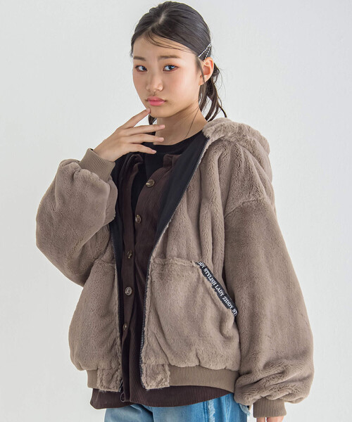 格安人気 ZIDDY 」リバーシブル 掲載 ニコプチ 「 ブルゾン ジャケット ジャケット・アウター