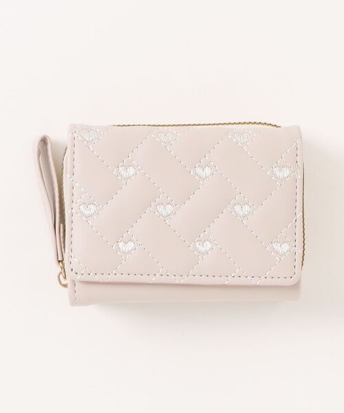 Lace Ladies（レースレディース） 財布 ハート刺繍 キルティング