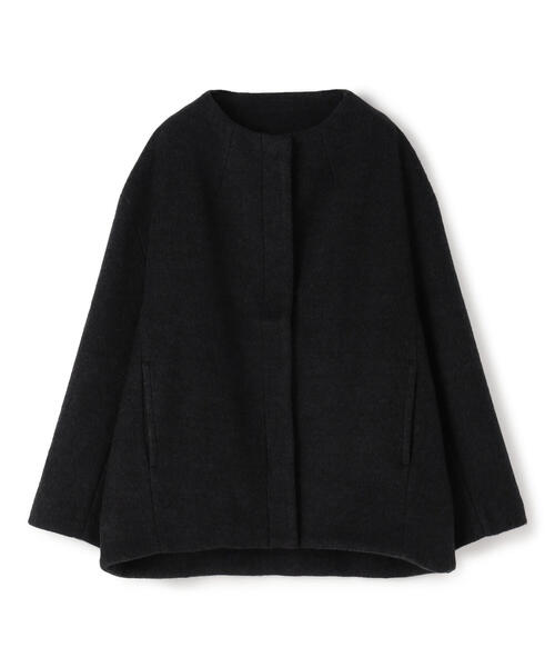 【期間限定お値下げ】Ballsey ノーカラーロングコート 36 プレミアムウールリバー ノーカラーコート｜トゥモローランド 公式通販