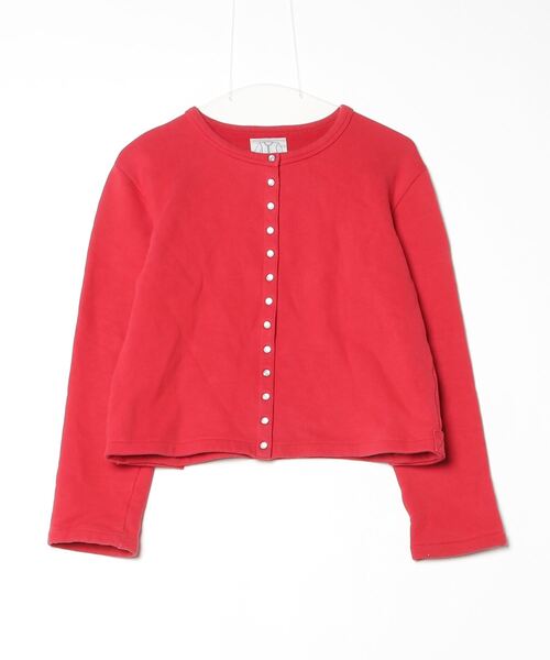 「agnes b.」 ニットカーディガン 1 レッド系その他 レディース agnes b. 「agnes b.」 カーディガン 1 レッド レディース