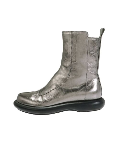 UN3D.（アンスリード） ブーツ ROUND LOW HEEL BOOTS / ラウンドロウ