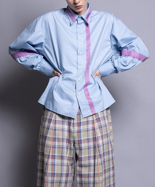 ブラウス シャツ ARM PUFF シャツ レディース メンズ