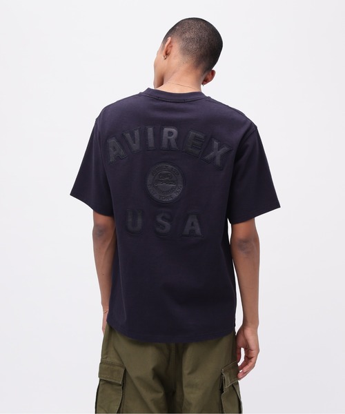 AVIREX（アヴィレックス） tシャツ 「50th Anniversary」LEATHER