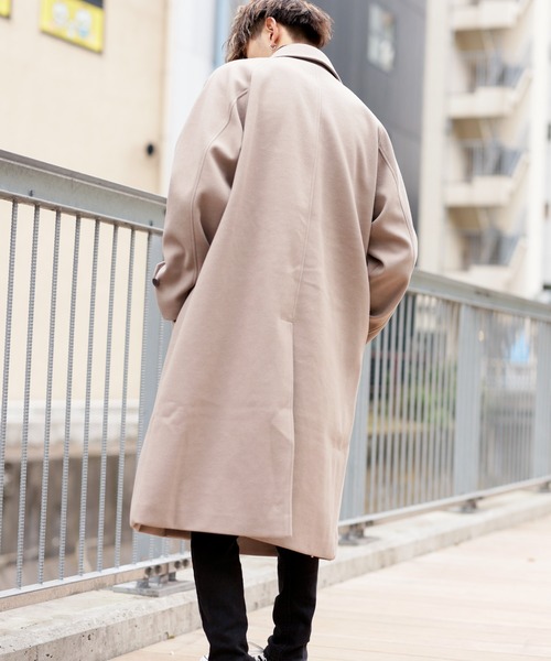 「ADMIX/ATELIER SAB MEN」 ステンカラーコート 50 グレイッシュベージュ メンズ_画像6