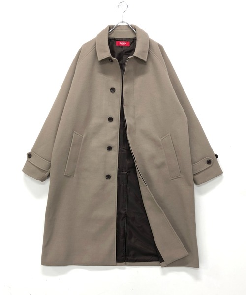 「ADMIX/ATELIER SAB MEN」 ステンカラーコート 50 グレイッシュベージュ メンズ_画像7