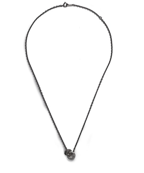 美品 ライオンハート ハウル ダブルリング ネックレス タテガミハウルダブルリングネックレス/シルバー925 | ライオン