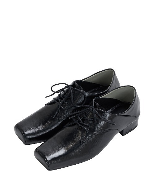 Ameri（アメリ） ローファー SQUARE TOE LACE UP LOAFERS レディース