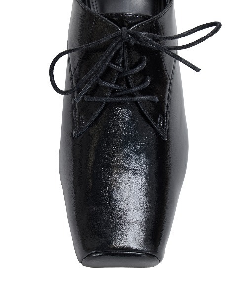 Ameri（アメリ） ローファー SQUARE TOE LACE UP LOAFERS レディース