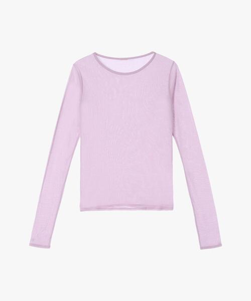 To b. by agnes tシャツ シアーロングTシャツ レディース : ZOZOTOWN