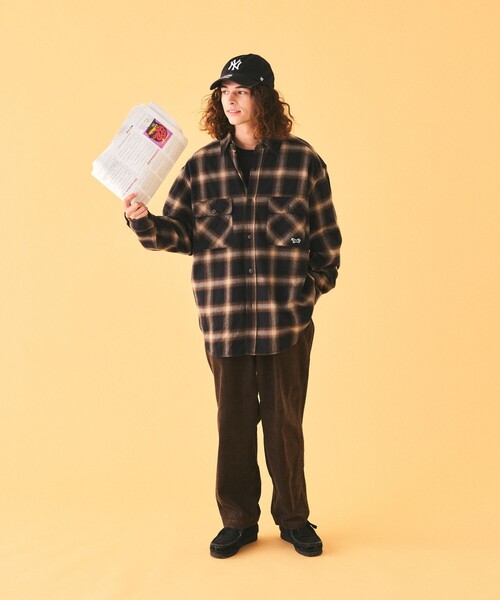 「TOWNCRAFT」 イージーパンツ SMALL チャコールグレー メンズ_画像3