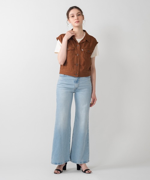 ベスト ジレ Levi's/リーバイス SHRUNKEN 90S ベスト レディース Levi's ベスト ジレ Levi's/リーバイス SHRUNKEN 90S レディース