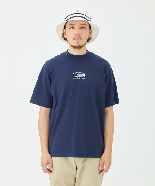 メンズウェア Penguin by Golfickers MOCKNECK SHIRTS ペンギン バイ マンシングウェア Penguin by Munsingwear