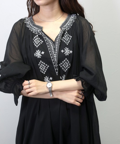 お値下げ　WAKO 絹100%MADE IN ITALYワンピース 羽織セット お値下げ WAKO 絹100%MADE IN ITALYワンピース 羽織セット