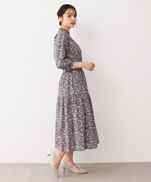 LAURA ASHLEY（ローラアシュレイ） スカート 「洗える／コットン100