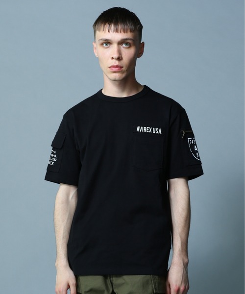 AVIREX ファティーグ 半袖 Tシャツ 新品 AVIREX アビレックス ファティーグTシャツ FATIGUE T-SHIRTS