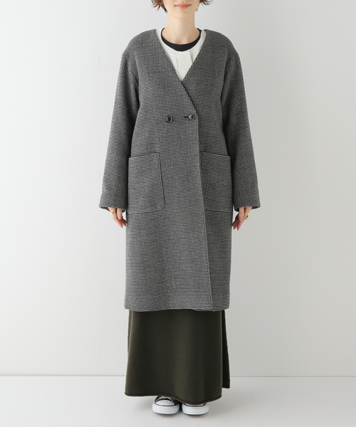 FRAMeWORK（フレームワーク） ノーカラーコート 36 ブラック