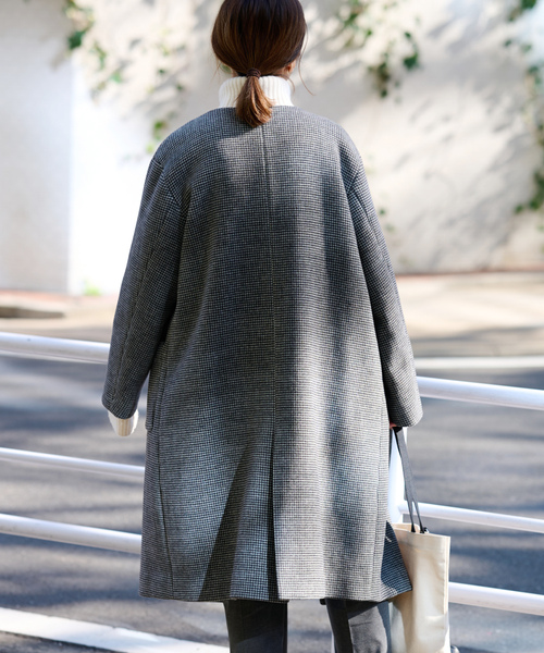 FRAMeWORK（フレームワーク） ノーカラーコート 36 ブラック