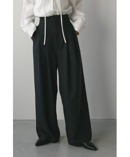 カットオフハイウエストワイドパンツ | STYLEMIXER パンツ カットオフハイウエストワイドパンツ