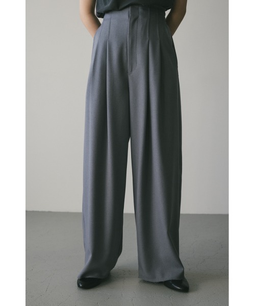 カットオフハイウエストワイドパンツ | STYLEMIXER | カットオフハイウエストワイドパンツ (パンツ