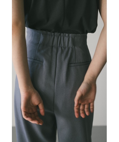 STYLEMIXER パンツ カットオフハイウエストワイドパンツ