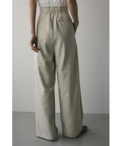 STYLEMIXER パンツ カットオフハイウエストワイドパンツ