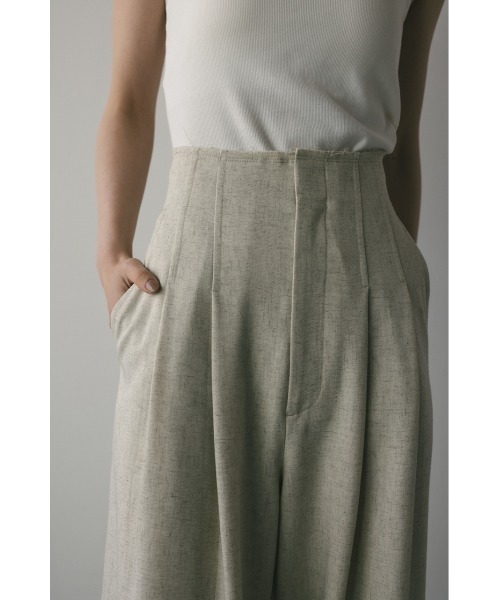 カットオフハイウエストワイドパンツ | STYLEMIXER | カットオフハイウエストワイドパンツ (パンツ